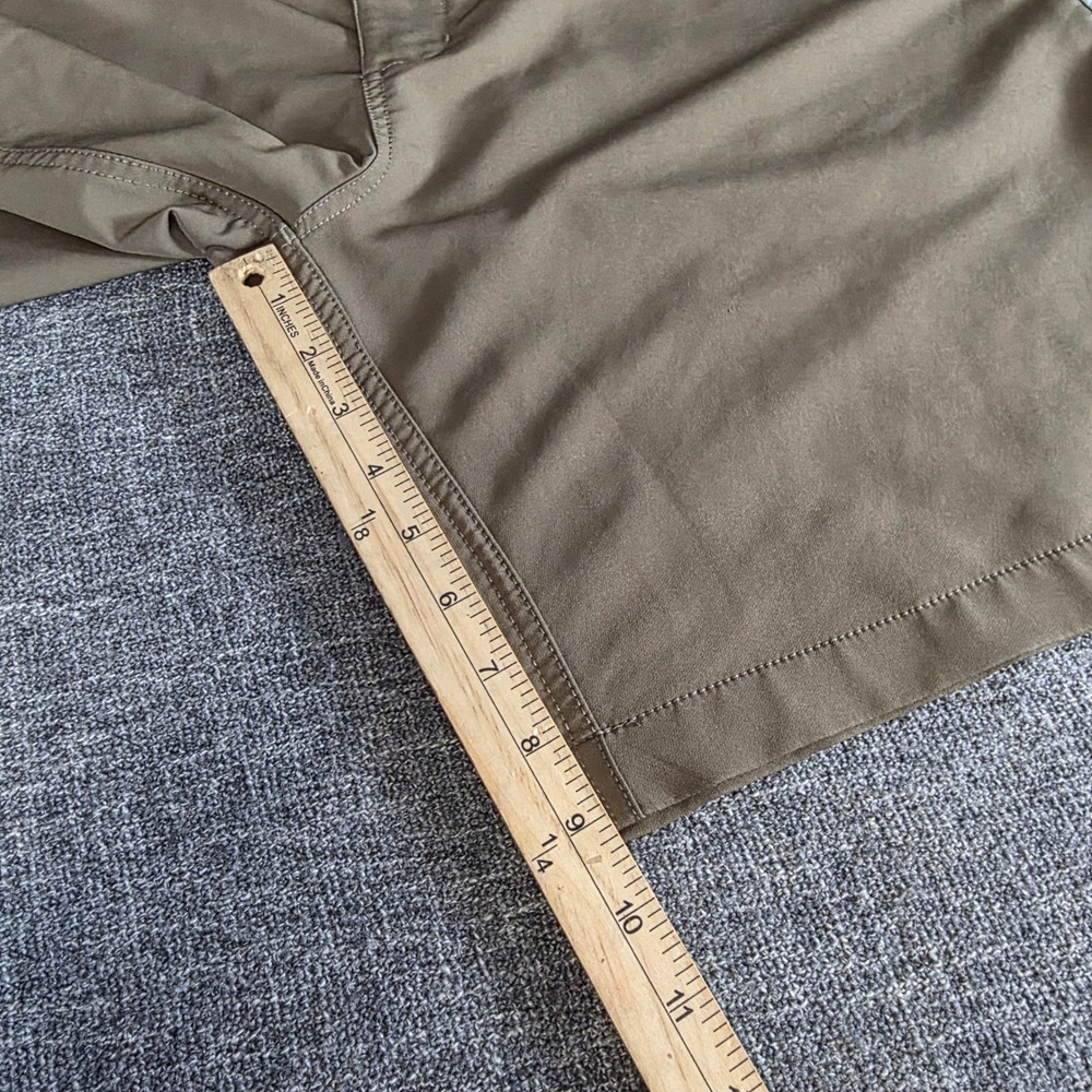 Quiksilver Waterman Hybrid Shorts Mens 37 Olive Green Tech Utility Performance - Picture 4 of 13